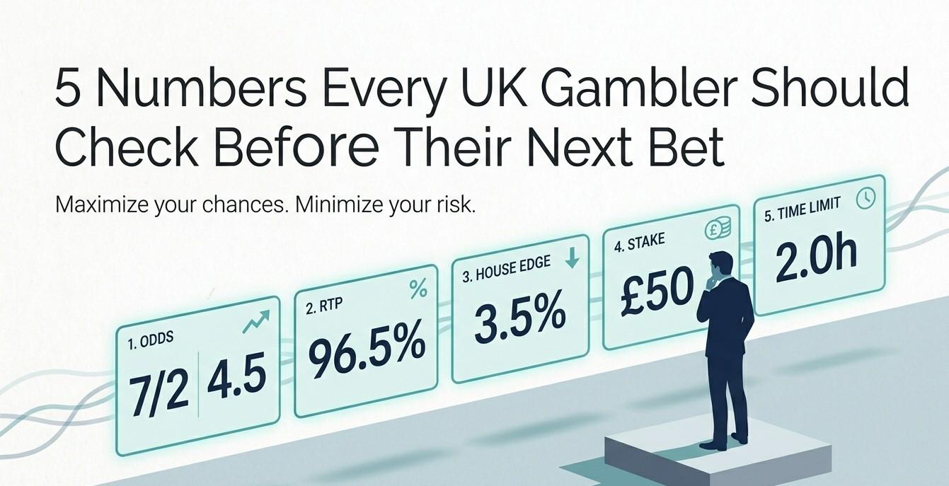 5 Numbers Every UK Gambler Should Check Before Their Next Bet Image